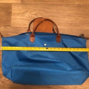 Longchamp overnight bag in blue